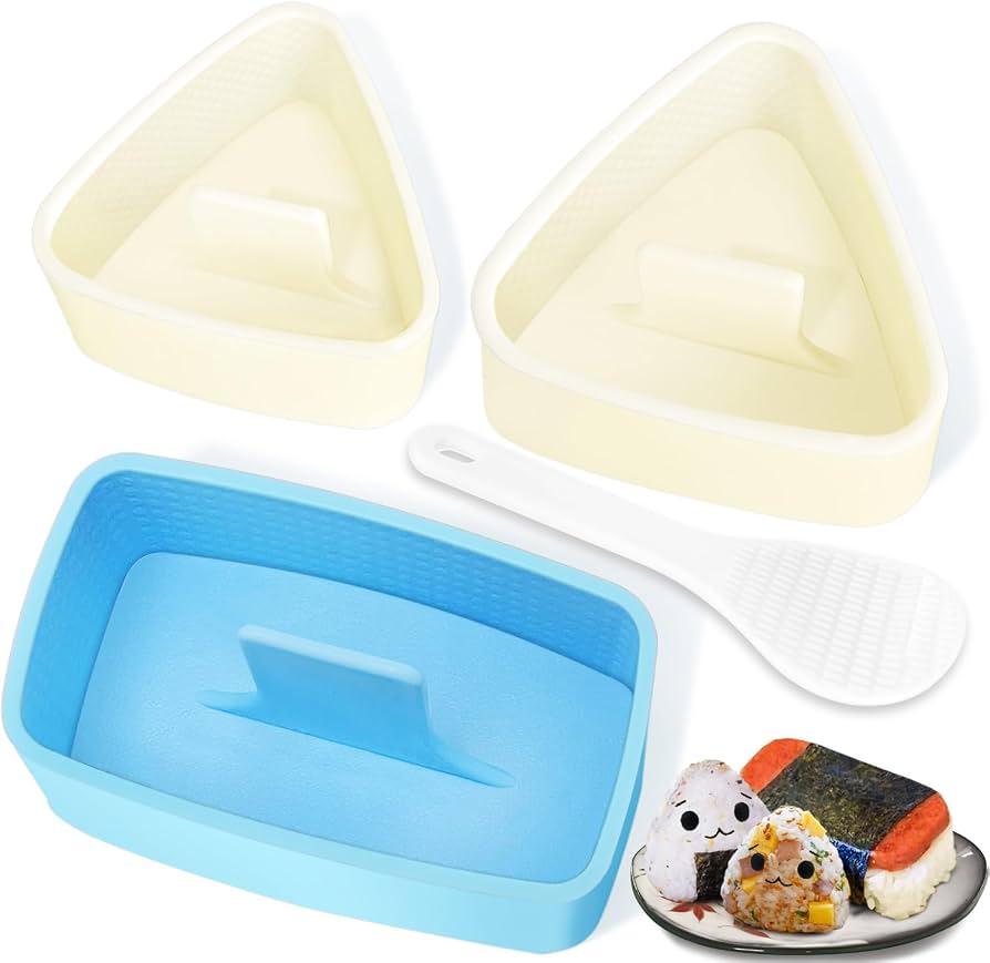 onigiri/3 Amazon.com: Onigiri Mold, 3 Pack Musubi Press Maker Triangle Rice